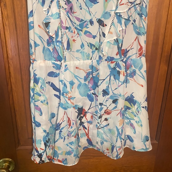 Parker Lana Drop Waist Silk Dress in Catalonia size XS - Picture 14 of 16